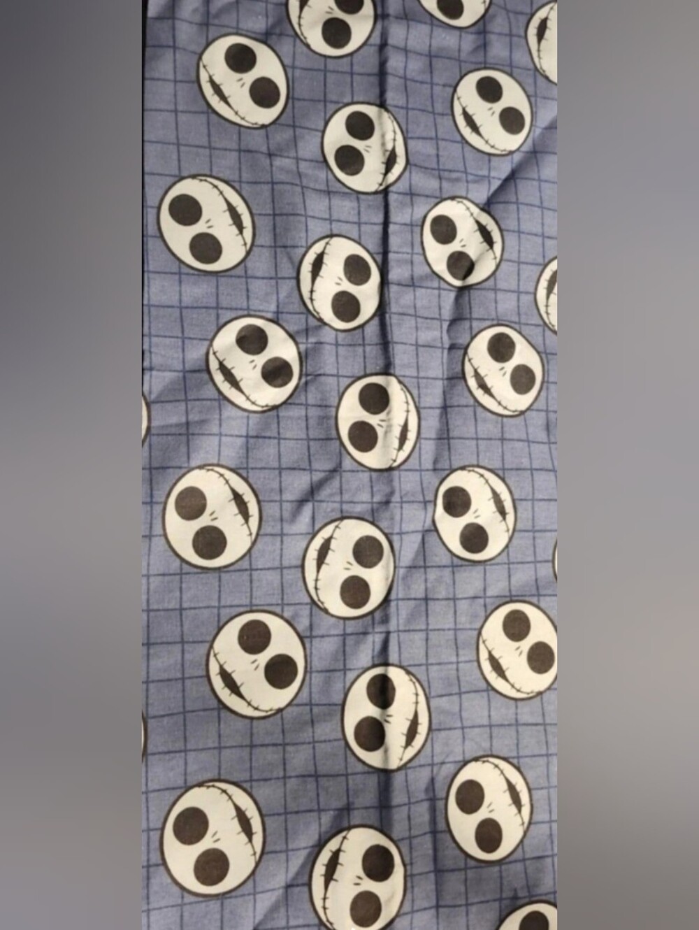 Nightmare Before Christmas Fabric Fat Quarter Bundle Disney Cotton Destash 3pc